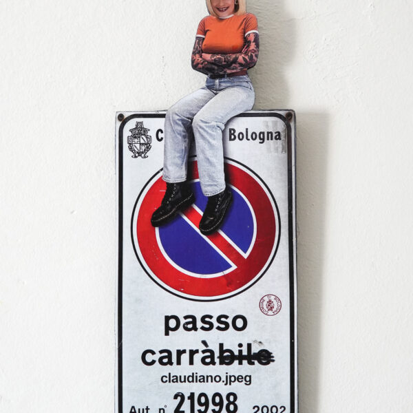 Passò Carrà - cartello in legno